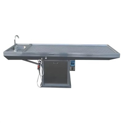 Obduksjonsbord med vaskebord